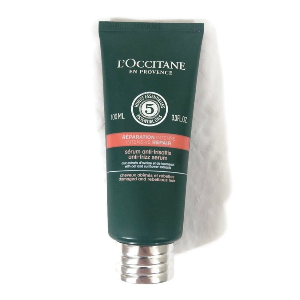 L`Occitane Intensive Repair Anti-Frizz Hair Serum 100 ml/3.3 fl. oz. NEW